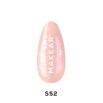 S52 Lakier hybrydowy MAKEAR ,,Glitter idol'' 8 ml